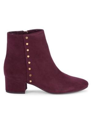 Ralph Lauren Wharton Leather Heeled Booties