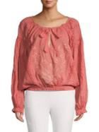 Free People Maria Lace Blouse