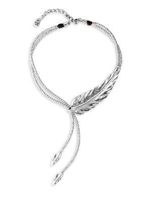 Uno De 50 Feather Multi-strand Necklace