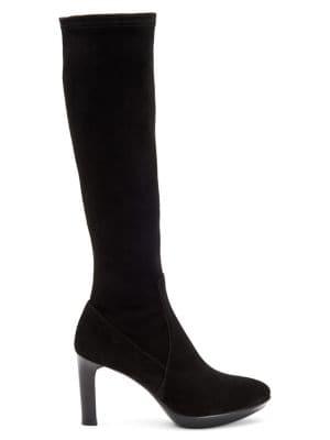 Aquatalia Rhumba Suede Knee-high Boots