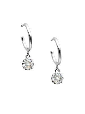 Kate Spade New York Cubic Zirconia Huggie Earrings