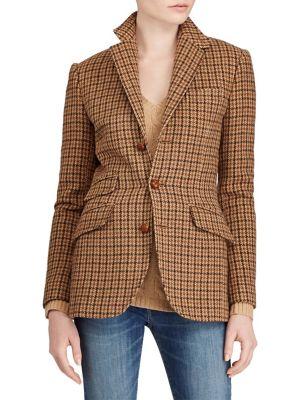 Polo Ralph Lauren Wool Long Sleeve Blazer