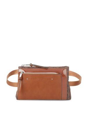Calvin Klein Lisa Logo Leather Belt Bag