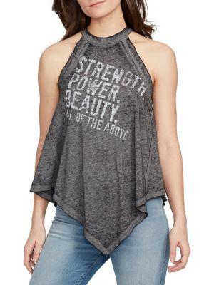 William Rast Mason Graphic Tank Top