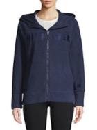 Tommy Hilfiger Performance Embroidered Zip-front Hoodie
