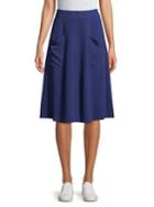 Highline Collective Button Front Midi Skirt