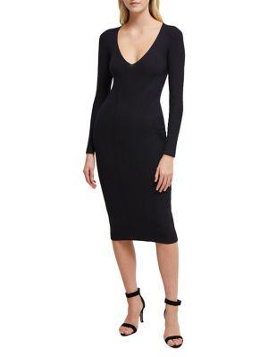 French Connection Simona V-neck Bodycon Dress