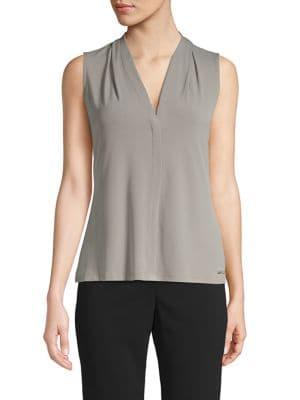 Calvin Klein V-neck Sleeveless Top