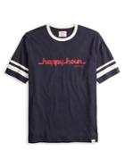 Brooks Brothers Red Fleece Happy Hour Ringer Graphic Tee