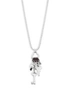 Ruby Rd Man Lock And Key Charm Necklace