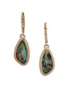 Lonna & Lilly Faceted Leverback Drop Earrings