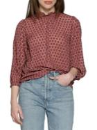 Walter Baker Carolyn Polka Dot Top