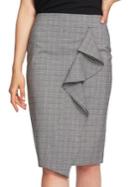 1.state Mini Glen Pencil Skirt