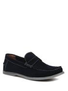 Bass Keane Suede Penny Loafers