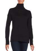 Imnyc Isaac Mizrahi Cotton-blend Turtleneck Sweater