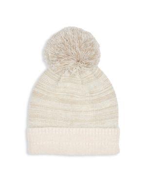 Calvin Klein Colorblock Fuzzy Slouch Beanie