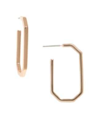 Ivanka Trump Geometric J-hoop Earrings