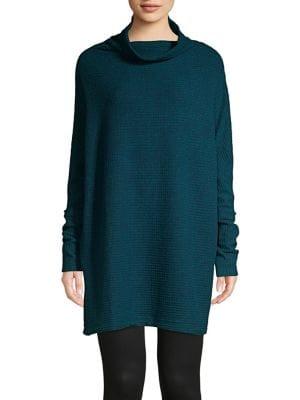 Free People Textured Long-sleeve Top