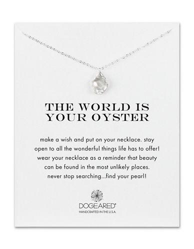 Dogeared Cultured Freshwater Keshi Pearl Sterling Silver Pendant Necklace