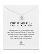 Dogeared Cultured Freshwater Keshi Pearl Sterling Silver Pendant Necklace