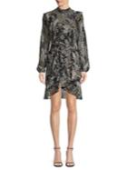 Bailey 44 Botanical-print Mini Dress