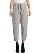Free People Cropped Drawstring Joggers