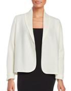 Nipon Boutique Open-front Wool Cardigan