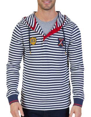 Nautica Striped Pullover Hoodie