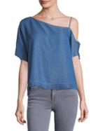 Calvin Klein Jeans Classic One Shoulder Top