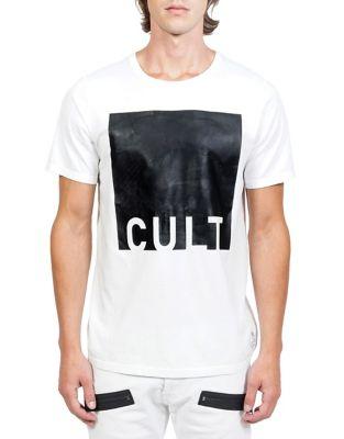 Cult Of Individuality Cult Rubber Print Cotton Tee