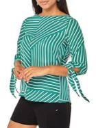 Dorothy Perkins Geometric Stripe Top