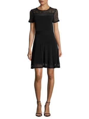 Michael Michael Kors Mesh A-line Dress