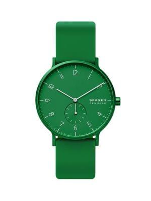 Skagen Aaren Kulor Silicone-strap 2-hand Watch