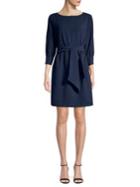 Vince Camuto Crepe Self-tie Dress