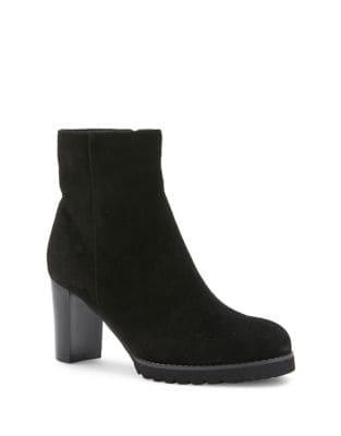 Blondo Rapha Waterproof Suede Cocktail Bootie