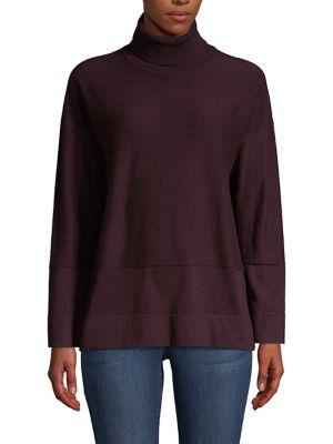 Dkny Long-sleeve Wool-blend Turtleneck Sweater