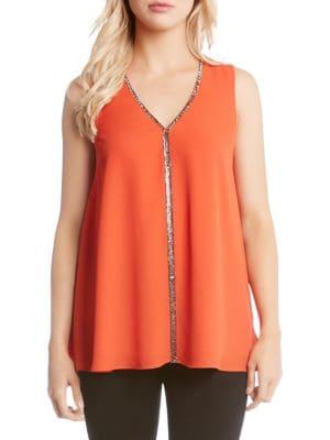 Karen Kane Sparkle Swing Top
