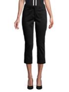 Rafaella Textured Cropped Pants