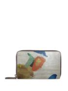 Vida Floral Leather Zip-around Wallet