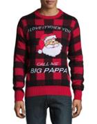 American Stitch Call Me Papa Santa Sweater