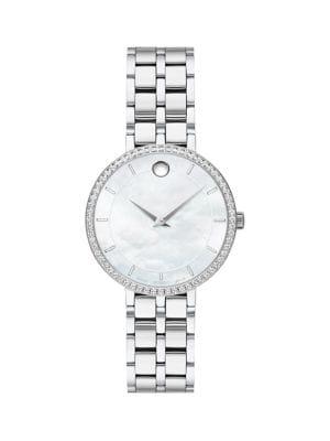 Movado Kora Stainless Steel Bracelet Watch