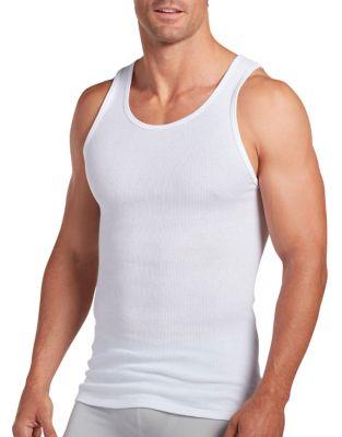 Jockey Big Man Cotton Ribbed Tank Top Two-pack