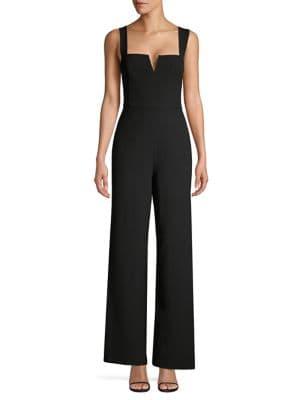 Bcbgmaxazria Sleeveless Front Vent Jumpsuit