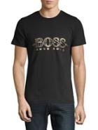 Hugo Boss Metallic Logo Graphic Tee