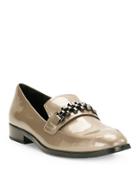 Donald J. Pliner Leeza Chain-accented Loafers