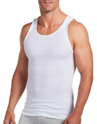 Jockey Three-pack Tagless Cotton Classic Ribbed Tank