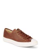Converse Lace-up Leather Low-top Sneakers