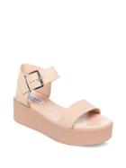 Steve Madden Recover Leather Wedge Sandals