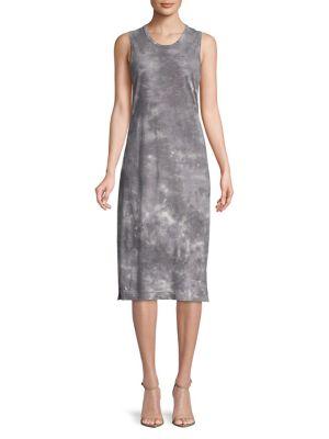 C & C California Open Back Sleeveless Knee-length Dress