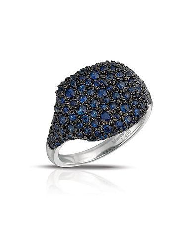 Marco Moore Sapphire And 14k White Gold Cocktail Ring